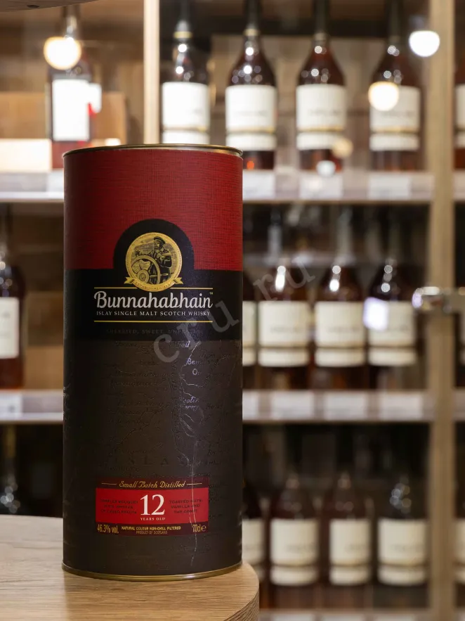 В магазине Крю Профи Bunnahabhain 12 years in a tube 0.7 л