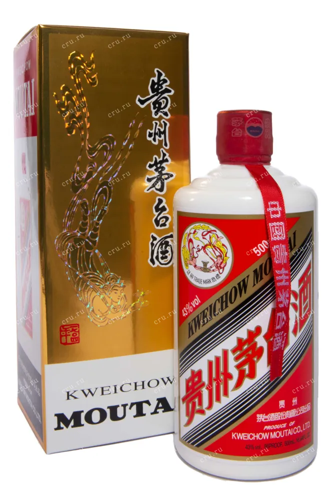 Байцзю Kweichow Moutai gift box + 2 glasses  0.5 л