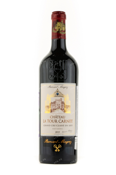Вино Chateau La Tour Carnet Grand Cru Classe Haut-Medoc AOC 2015 0.75 л