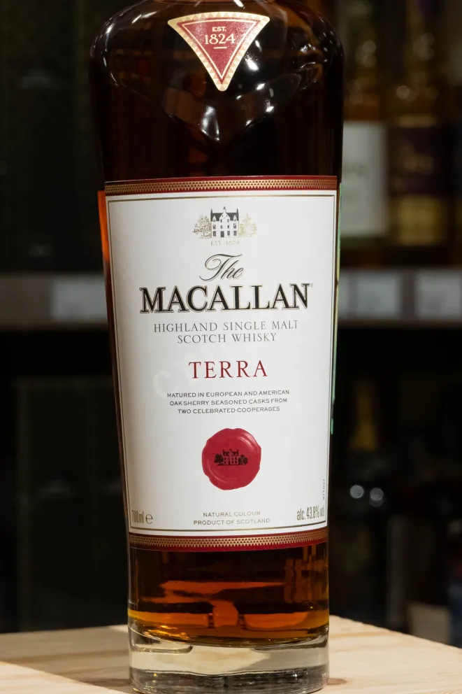 В магазине Крю Профи Macallan Terra in gift box 0.7 л