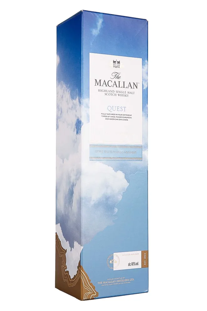 Подарочная коробка Macallan Quest in gift box 1 л