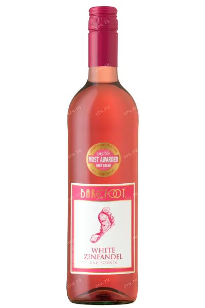 Вино Barefoot White Zinfandel 2017 0.75 л