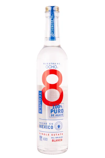 Текила Ocho Blanco La Laja  0.5 л