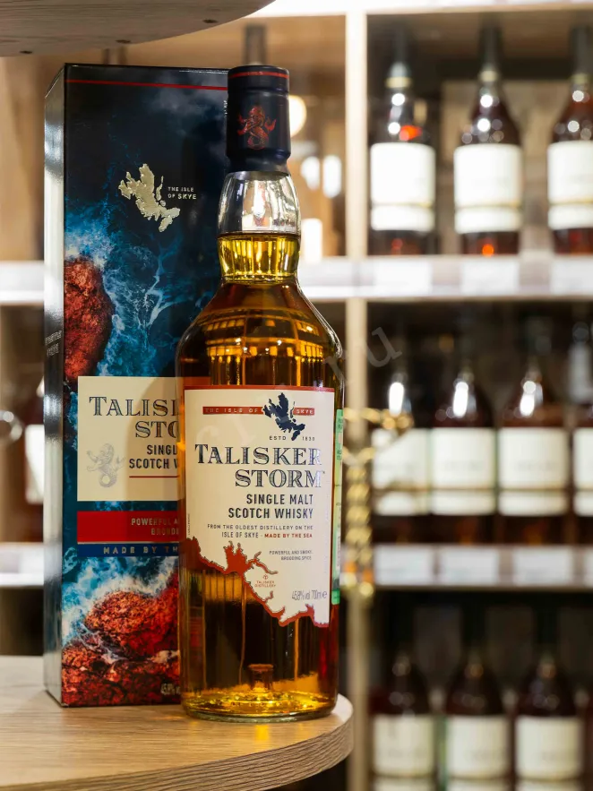 В магазине Крю Профи Talisker Storm with gift box 0.7 л