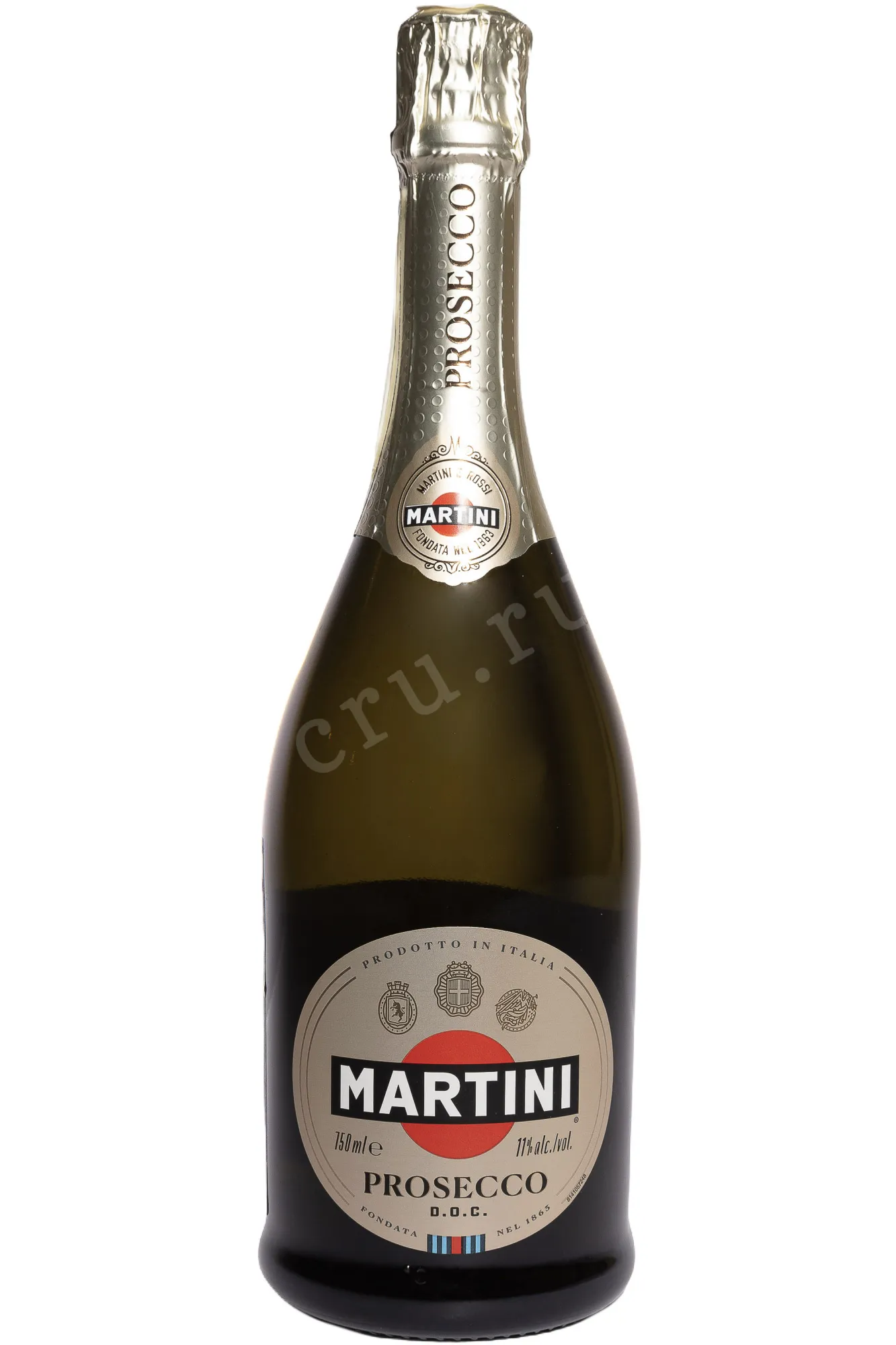 Фото — Игристое вино Martini Prosecco Extra Dry 2024 0.75 л