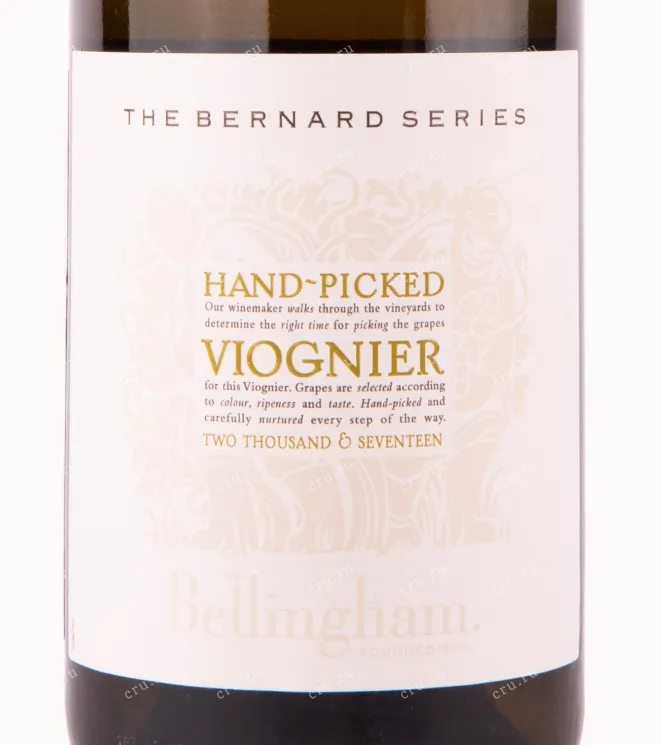 Вино Bellingham Hand Picked Viognier 2018 0.75 л