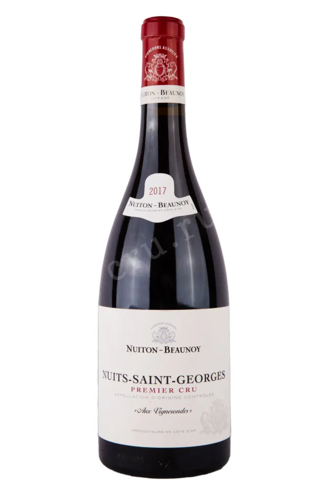 Вино Nuiton-Beaunoy Nuits-Saint-Georges Premier Cru Aux Vignerondes AOC 2017 0.75 л