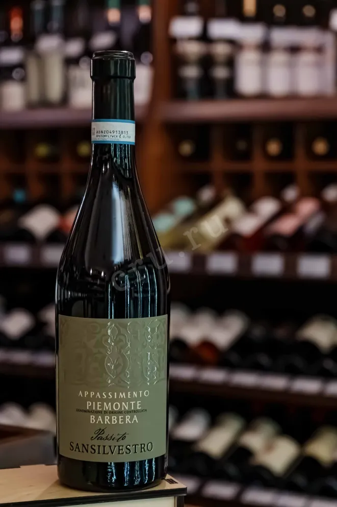 В магазине Крю Профи San Silvestro Barbera Passito Appassimento Piemonte DOC 2022 0.75 л