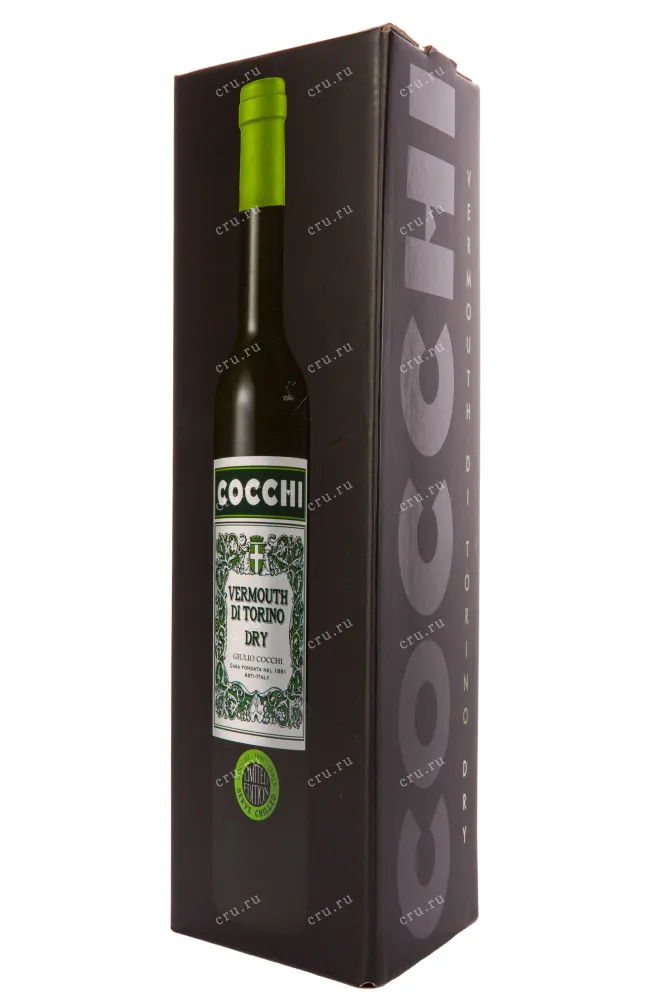 Вермут Cocchi Dry gift box  0.5 л
