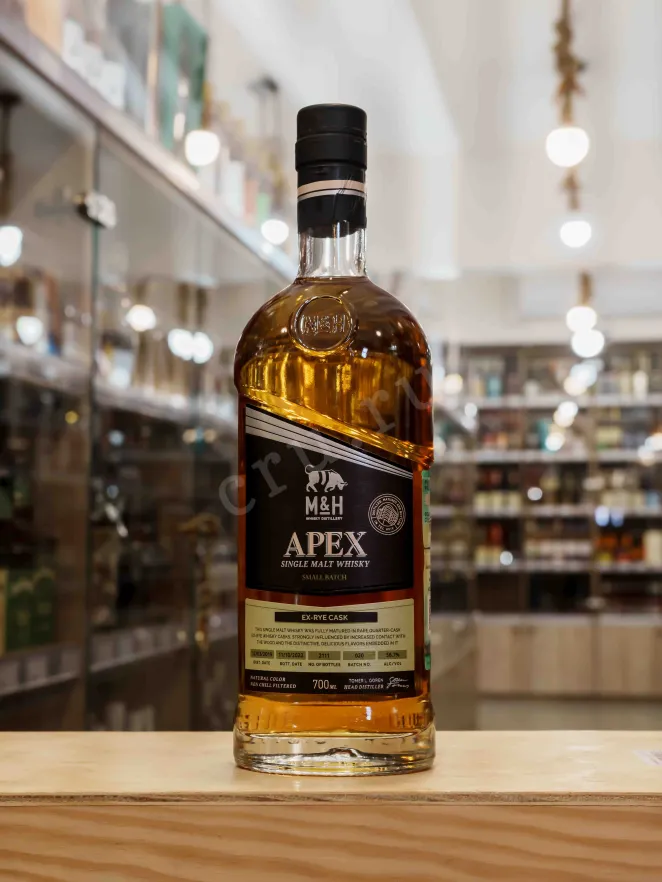 В магазине Крю Профи M&H Apex ex-Rye Cask in gift box 0.7 л