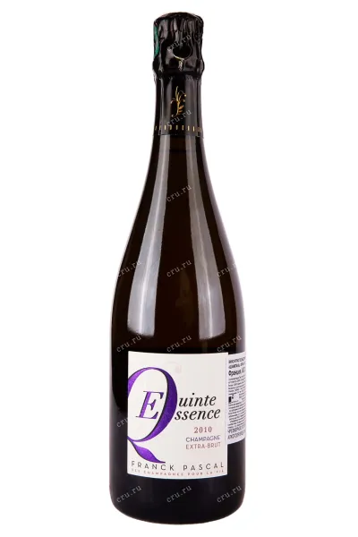 Шампанское Franck Pascal Quinte Essence Extra Brut 2010 0.75 л