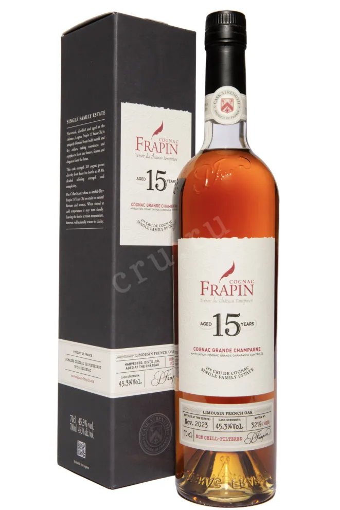 Коньяк Frapin 15 years gift box  0.7 л