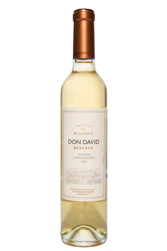 Вино Don David Torrontes Late Harvest 0.5 L