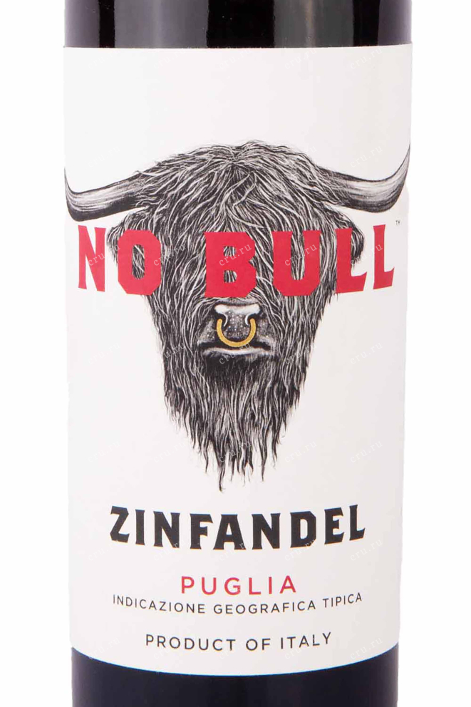 Этикетка Mare Magnum No Bull Zinfandel 2019 0.75 л