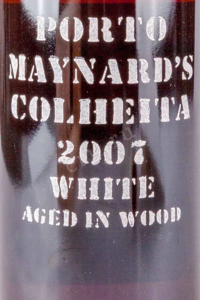 Этикетка Porto Maynard’s Colheita in wooden box 2007 0.75 л