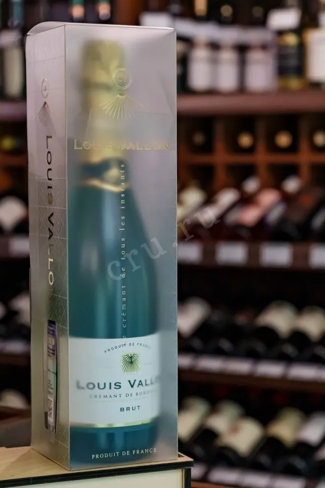 В магазине Крю Профи Louis Vallon Cremant de Bordeaux in gift box 2023 0.75 л