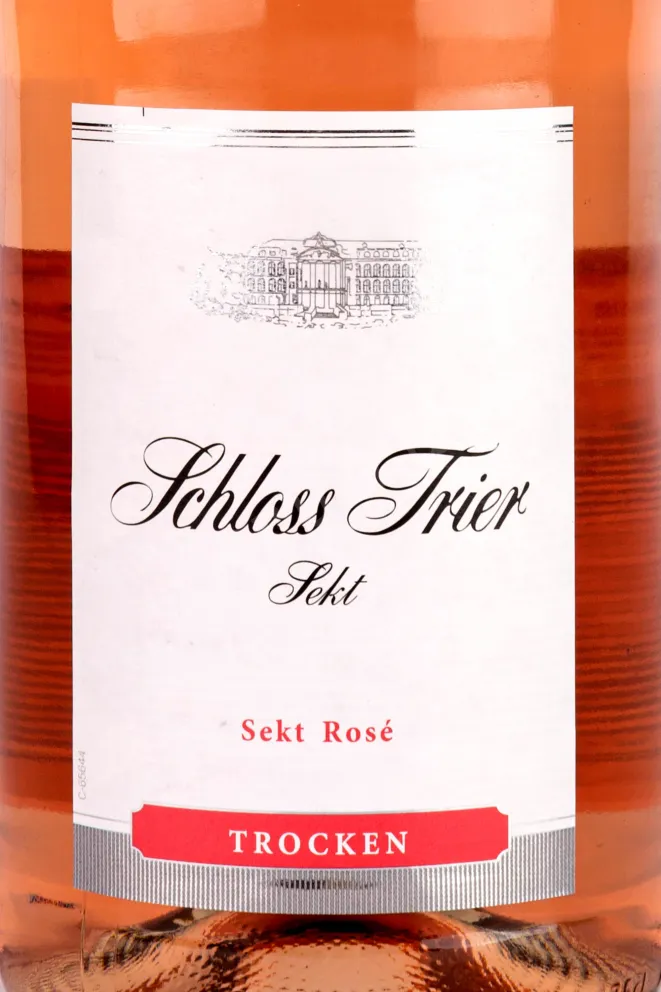 Этикетка Schloss Trier sekt rose 2022 0.75 л