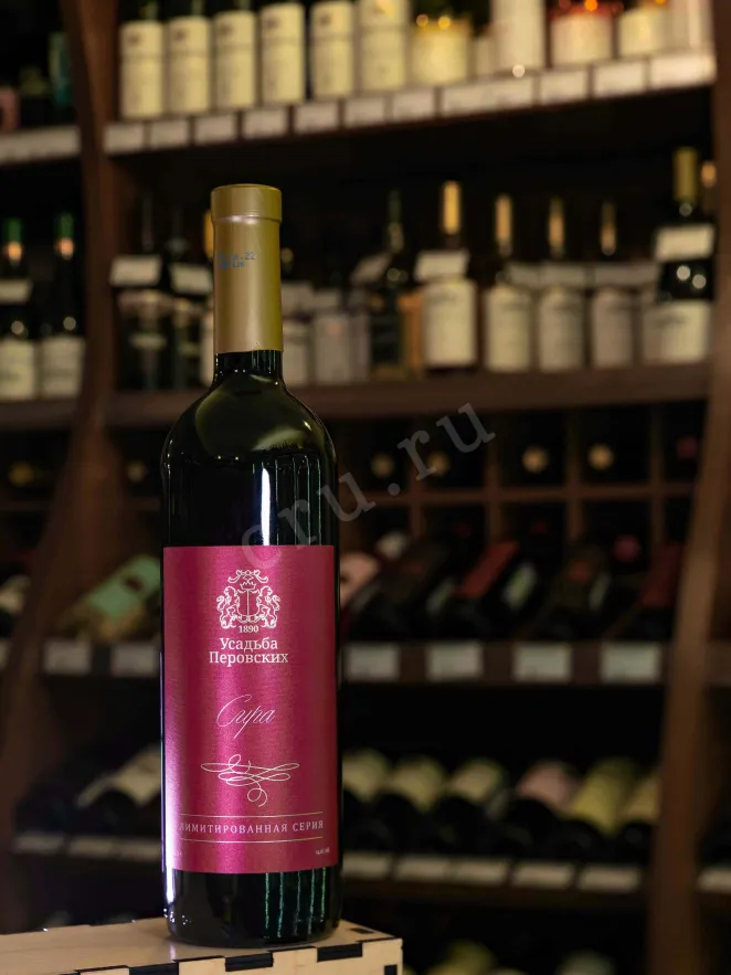 В магазине Крю Профи Usadba Perovskih Limited Series Syrah 2021 0.75 л