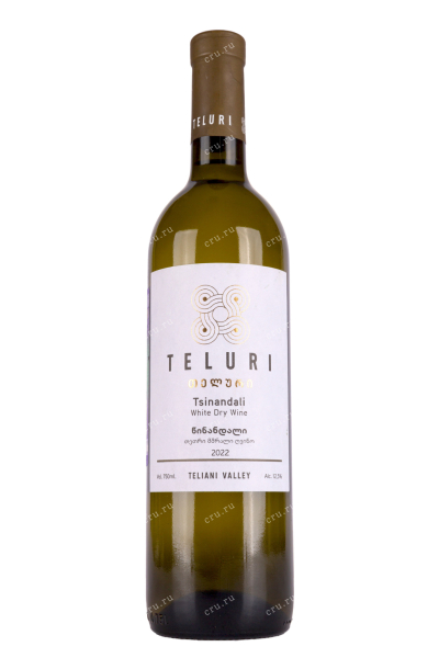 Вино Teluri Tsinandali 2022 0.75 л