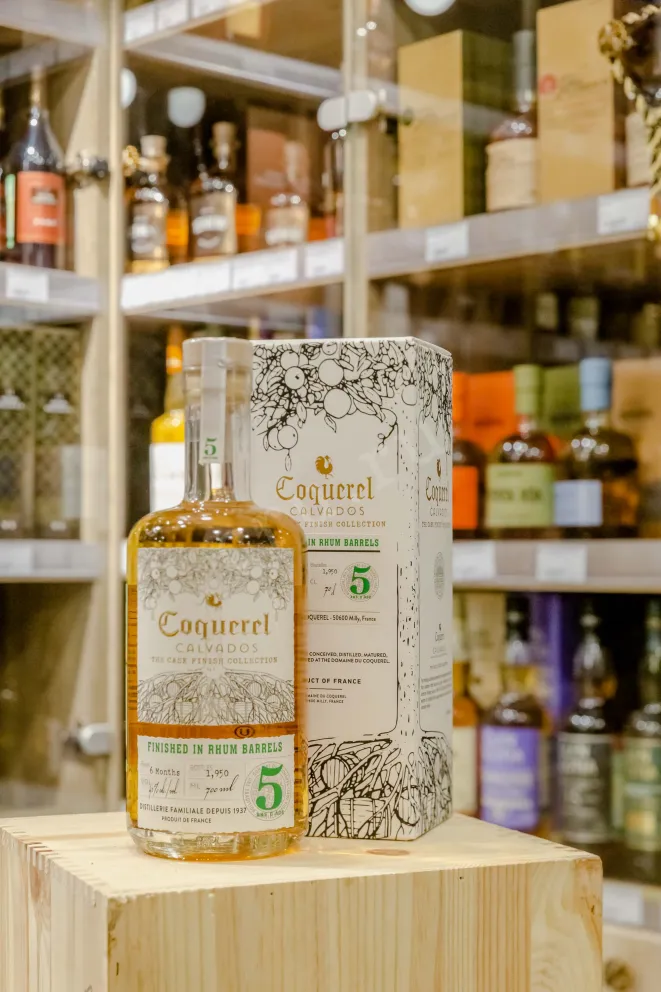 В магазине Крю Профи Coquerel Rum Finish 5 years in gift box 0.7 л