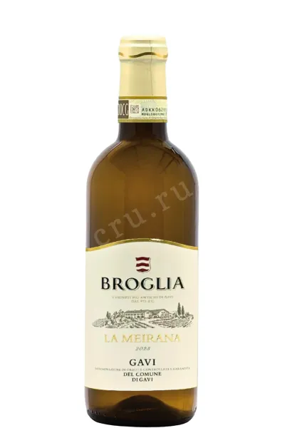 Вино Broglia La Meirana Gavi del Comune di Gavi 2025 0.375 л