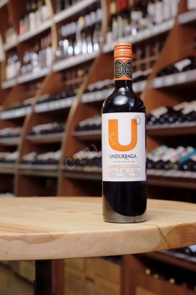 В магазине Крю Профи Undurraga Cabernet Sauvignon 2022 0.75 л