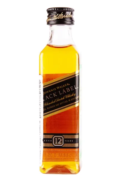 Виски Johnnie Walker Black Label 12 years  0.05 л