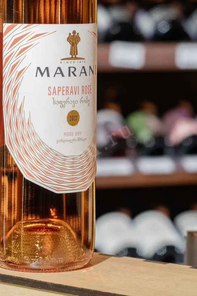 В магазине Крю Профи Marani Saperavi Rose 2022 0.75 л