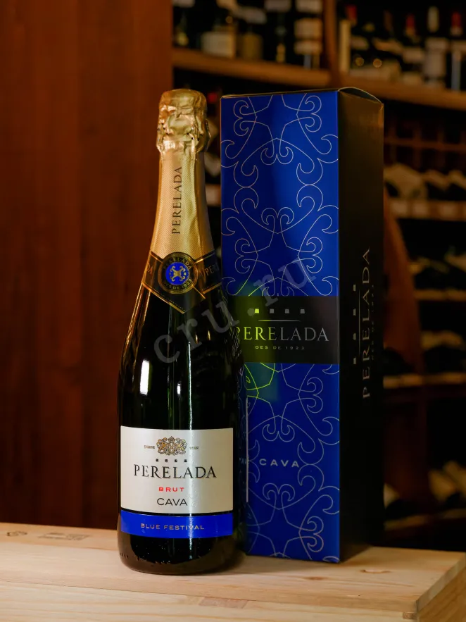 В магазине Крю Профи Cava Perelada Brut in gift box 2021 0.75 л