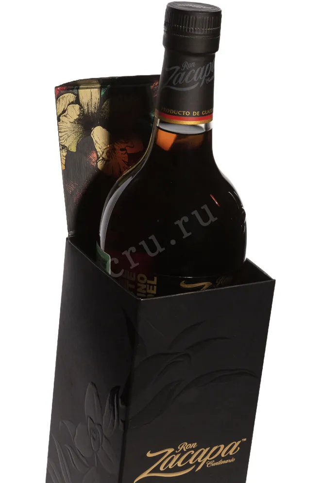 В подарочной коробке Zacapa Centenario Solera Gran Reserva 23 in gift box 0.75 л