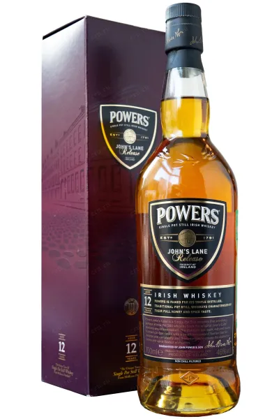 Виски Powers John’s Lane Release 12 years in gif box  0.7 л