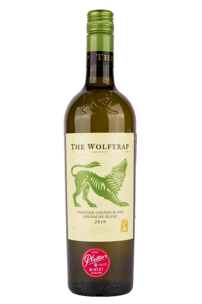 Вино The Wolfstrap Viognier Chenin blanc Grenache blanc 2021 0.75 л