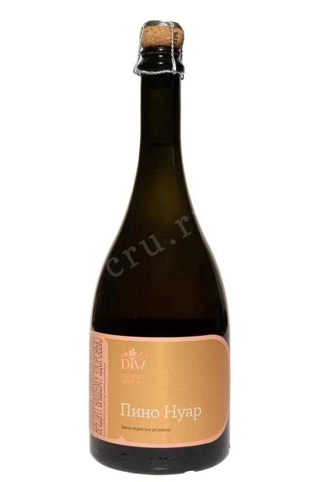Игристое вино Дубинин Вайнери Пино Нуар Розе  2022 0.75 л