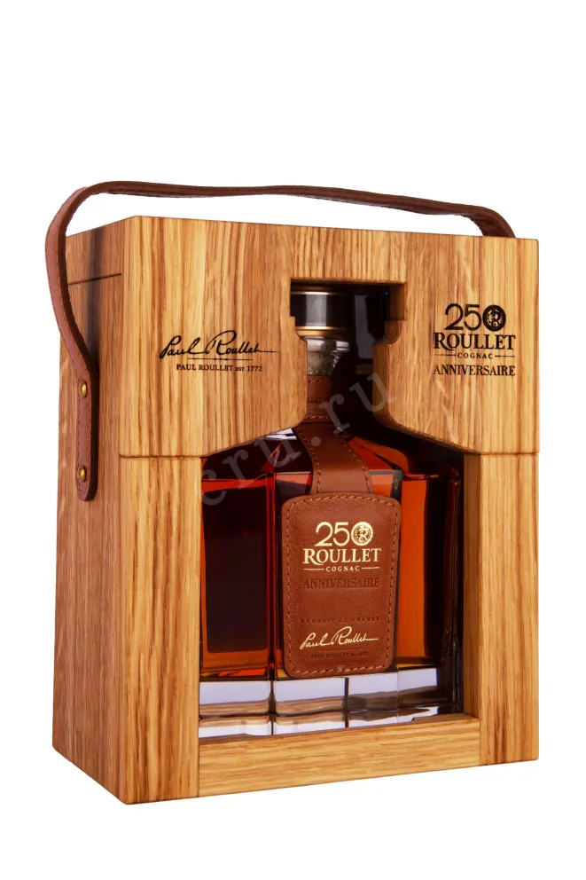 В деревянной коробке Roullet 250 Anniversaire wooden box 1972 0.7 л
