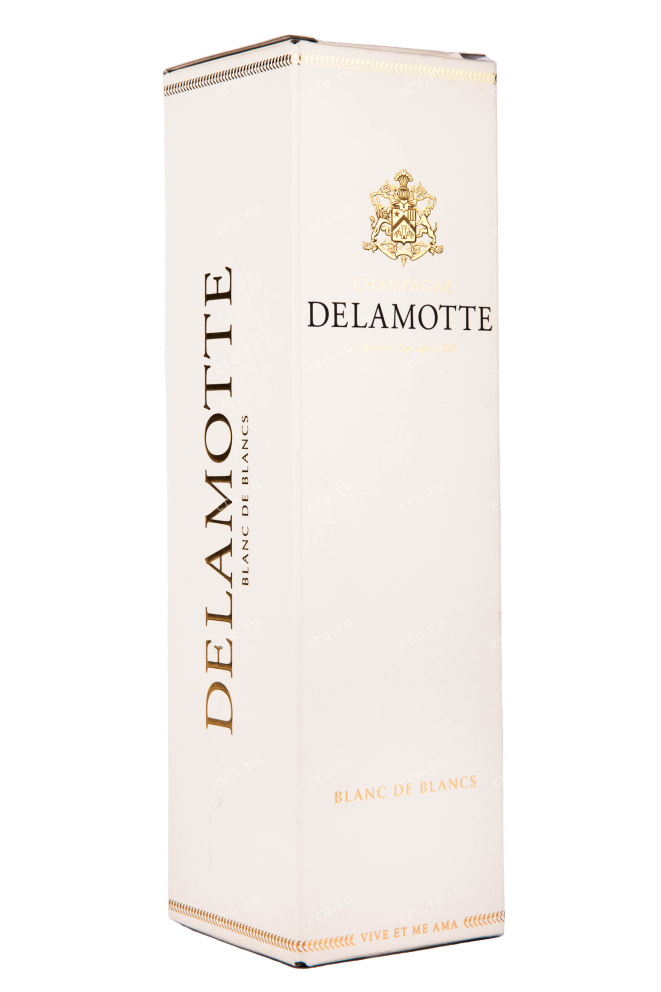 Коробка шампанского Delamotte Blanc de Blancs with gift box 0.375 л