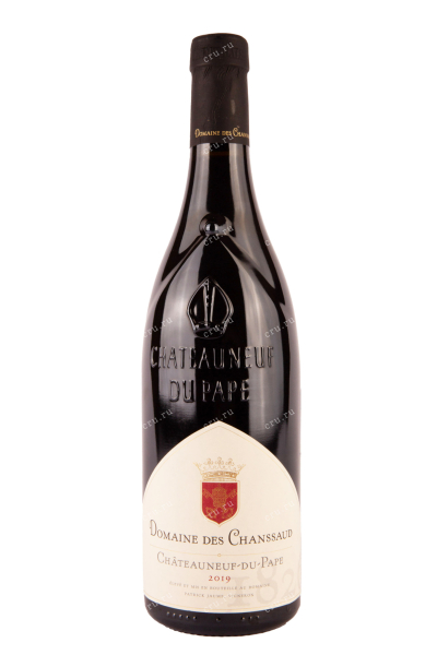 Вино Domaine des Chanssaud Chateauneuf-du-Pape 2019 0.75 л