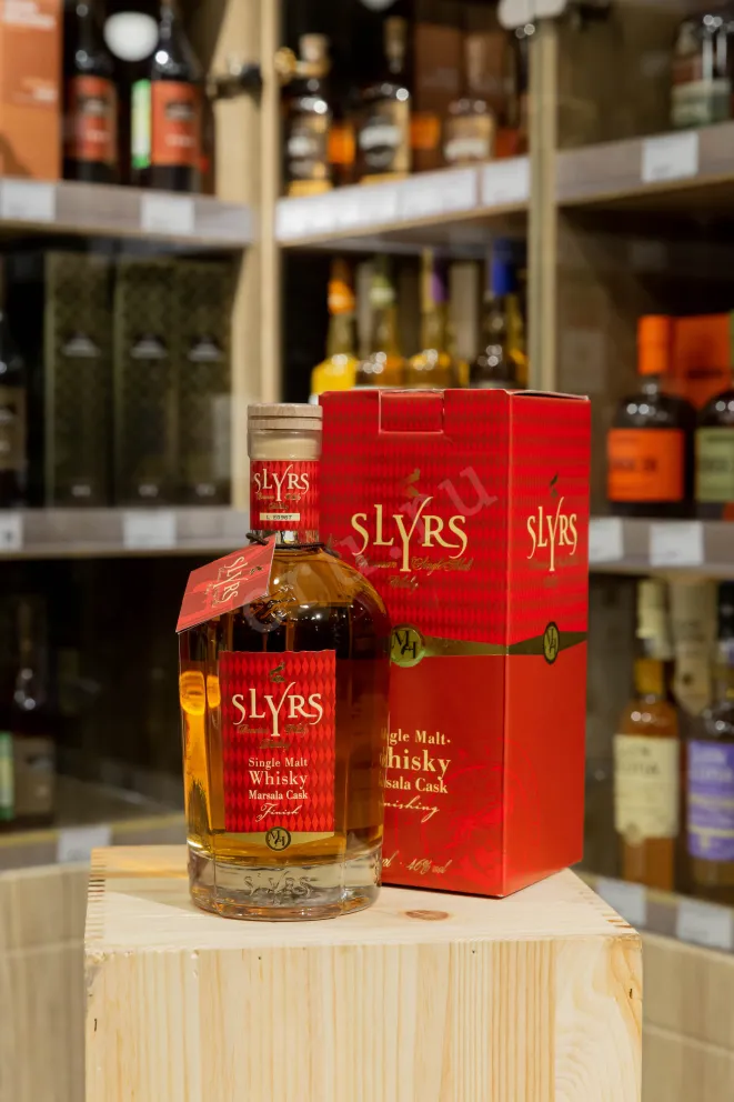 В магазине Крю Профи Slyrs Marsala Cask gift box 0.7 л