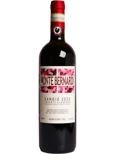 Вино Monte Bernardi Sangio Chianti Classico 2023 0.75 л