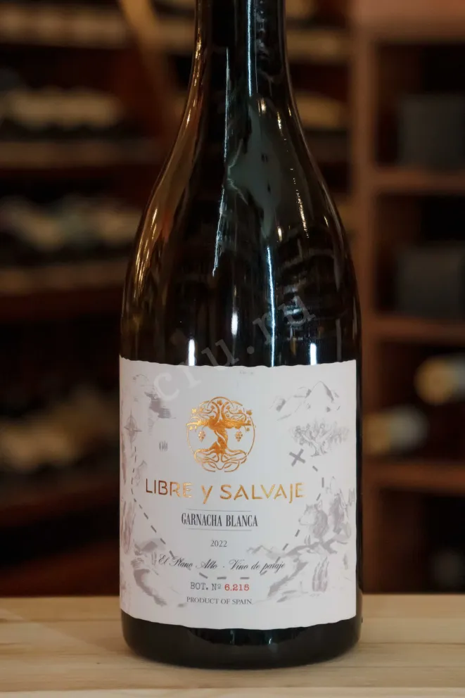 В магазине Крю Профи Libre y Salvaje Garnacha Blanca 2022 0.75 л