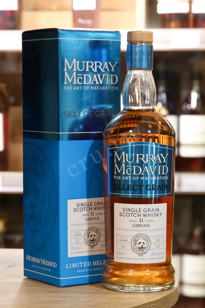 В магазине Крю Профи Murray McDavid Select Grain Girvan 11 Years Old gift box 0.7 л