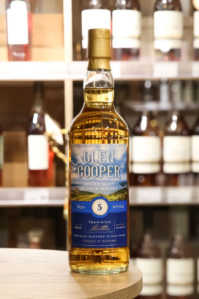 В магазине Крю Профи Single Malt Glen Cooper 5 years 0.7 л