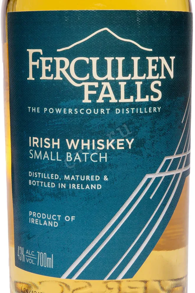 Этикетка Fercullen Falls Small Batch in gift box 0.7 л