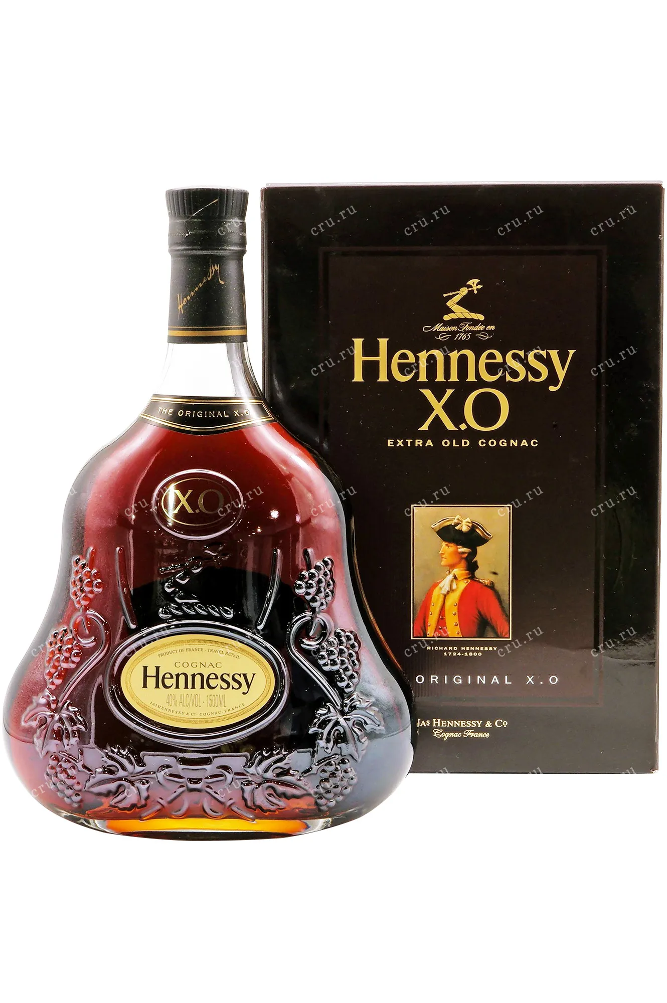 Фото — Коньяк Hennessy XO in gift box   1.5 л