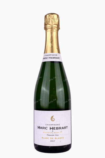 Шампанское Marc Hebrart Blanc de Blancs Premier Cru Mareuil-Sur-Ay 2019 0.75 л