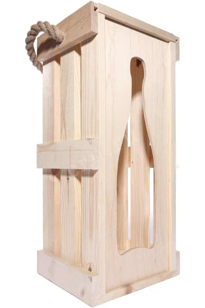 Деревянная коробка Abrau-Durso Imperial Brut Vintage in wood box 2020 6 л