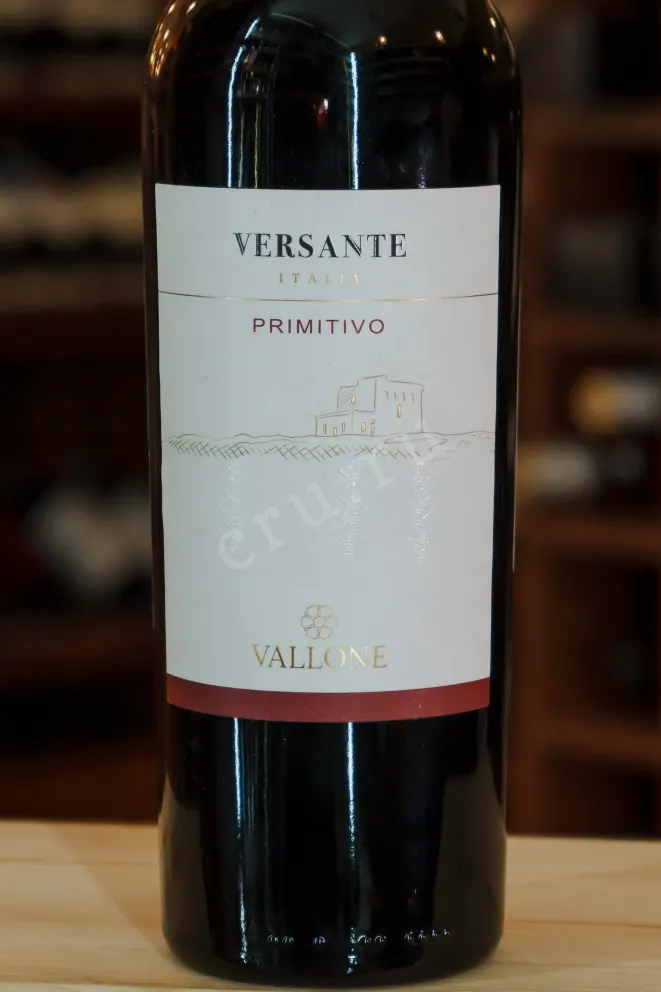 В магазине Крю Профи Vallone Versante Primitivo Salento IGP 2024 0.75 л