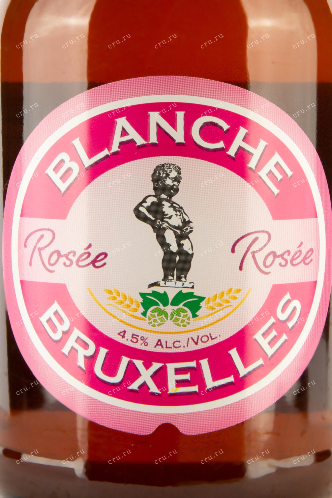 Этикетка Blanche de Bruxelles Rossi  0.33 л