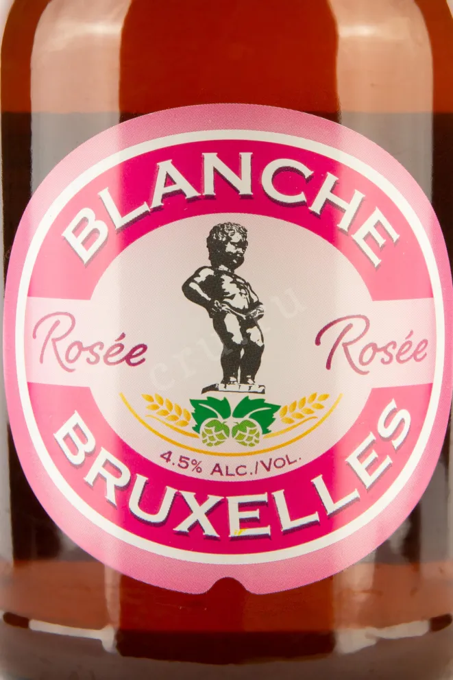 Этикетка Blanche de Bruxelles Rossi  0.33 л