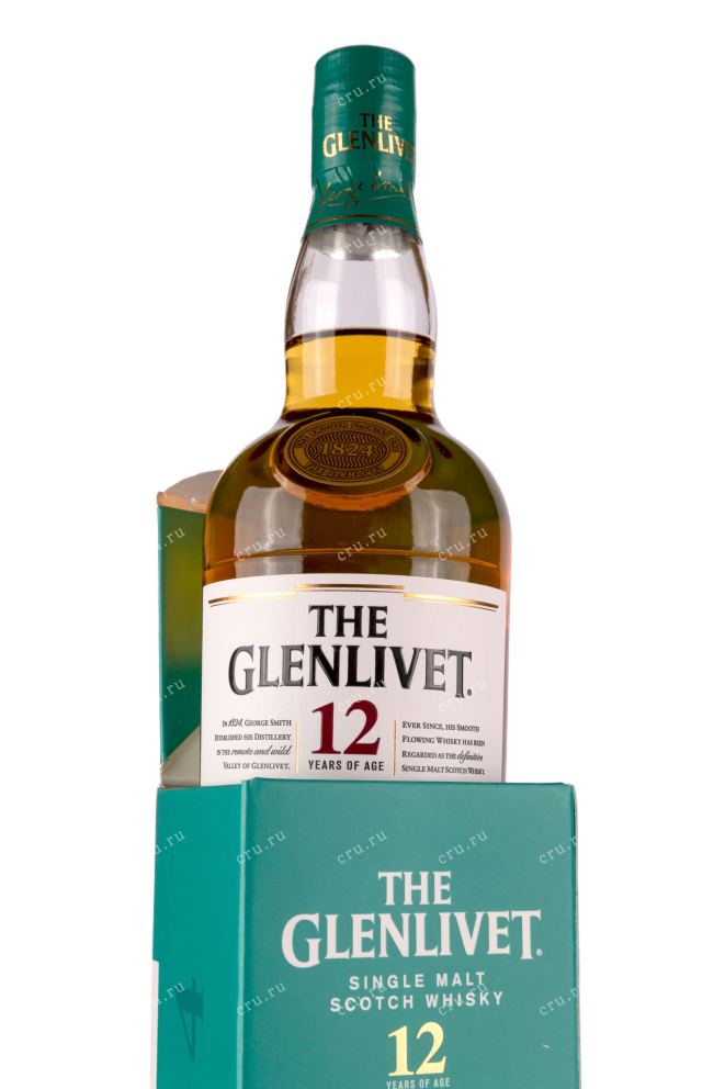 В подарочной коробке Glenlivet 12 years old double oak in gift box 0.7 л