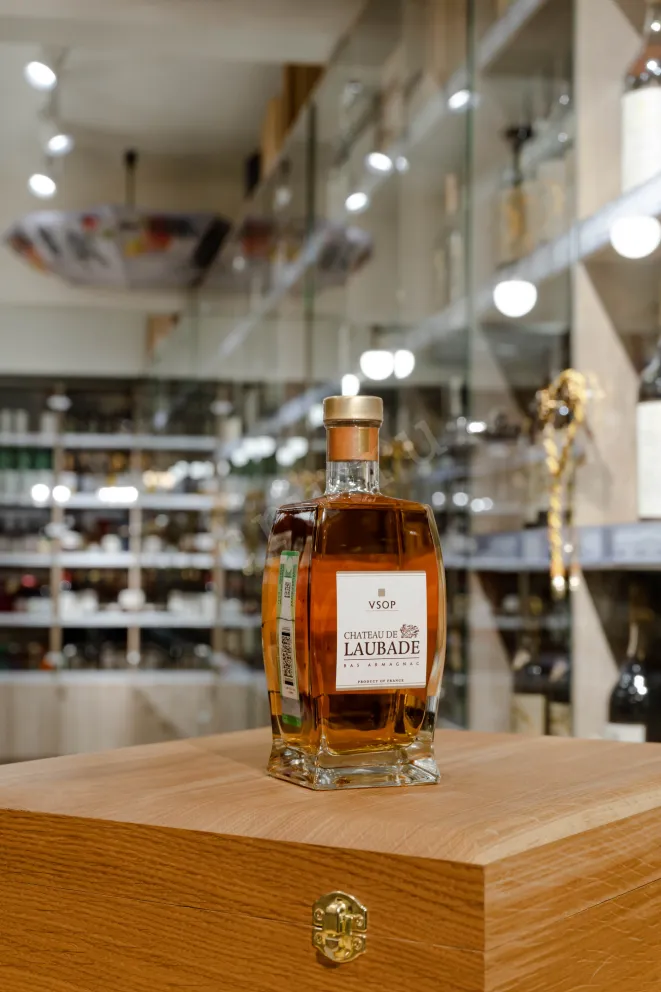 В магазине Крю Профи Chateau de Laubade VSOP Carafe Esprit 0.5 л